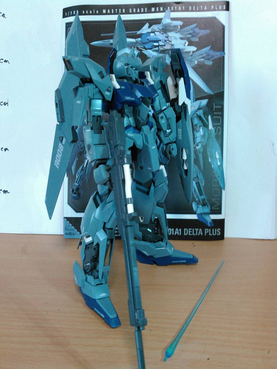 MG 1/100 MSN-001A1 デルタプラス 素組 完成品 ジャンク フィギュア