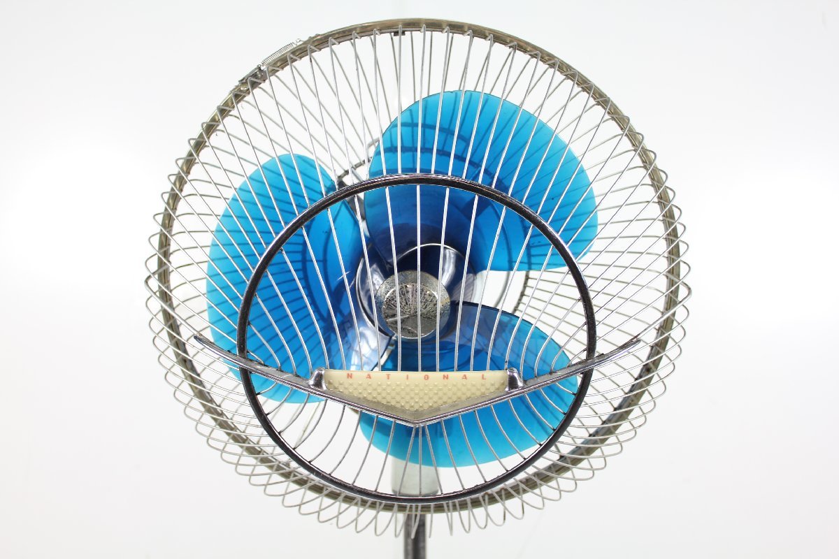 低価，SALE ナショナル F-30ME 扇風機 3枚刃 30cm 昭和 レトロ アンティーク National 【ジャンク品】