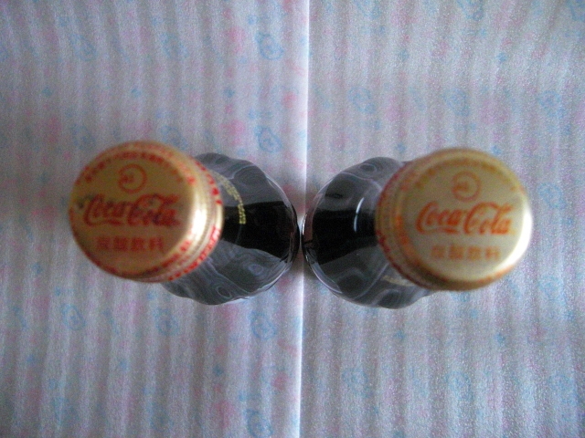 コカコーラ 2002 日韓W杯 記念ボトル 瓶 2本セット 250ml FIFA