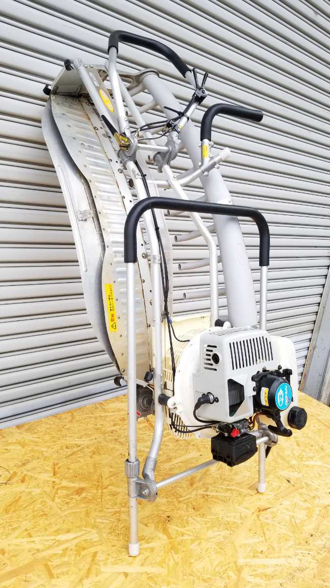 農業 美品 落合 大型バリカン茶摘機 V8S HD-1070 刈幅 1000mm 茶 刈取