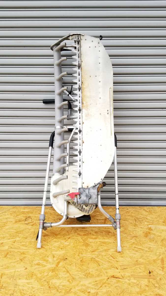 農業 美品 落合 大型バリカン茶摘機 V8S HD-1070 刈幅 1000mm 茶