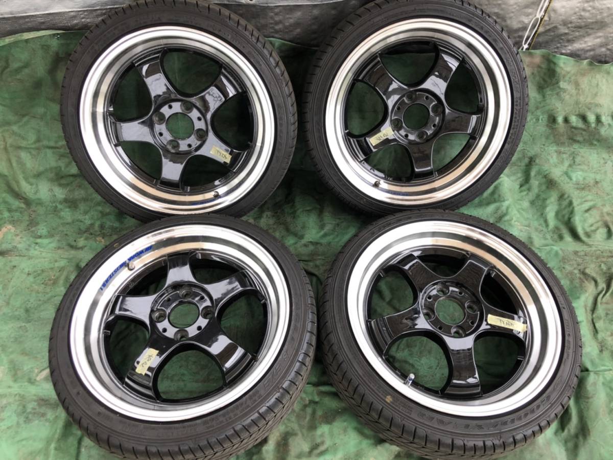 WORK MEISTER S1 16インチ5.5J オフセット43 PCD100 タイヤ165/45R16