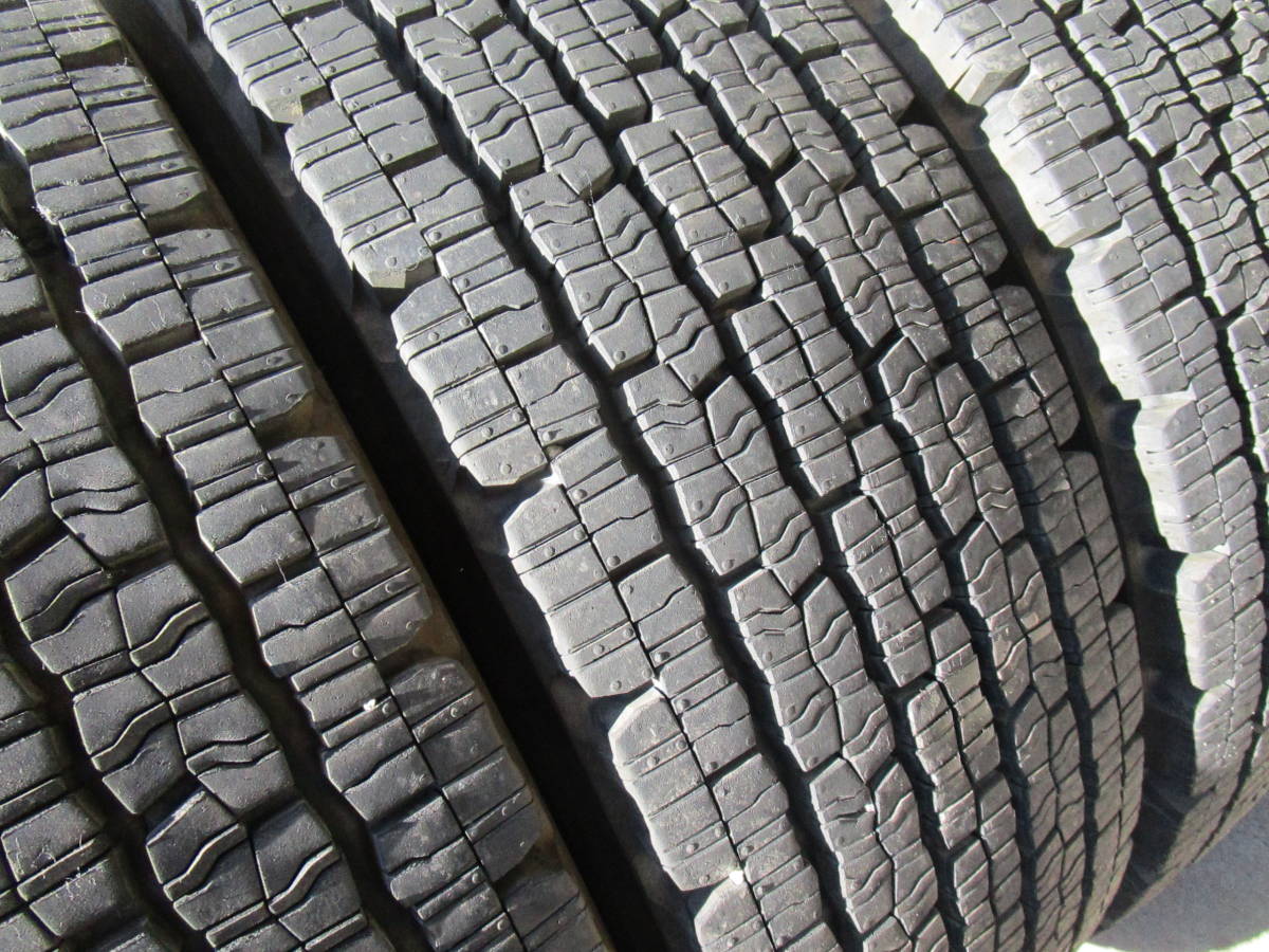 A4205 225/90R17.5 6本SET スタッドレス ダンロップ SP002 21年  