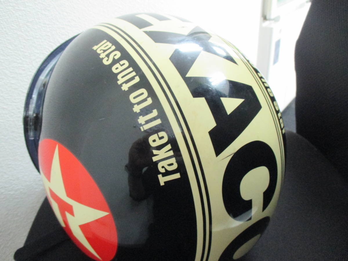 バイク用品祭 テキサコ TEXACO ジェット ヘルメット ① 中古品