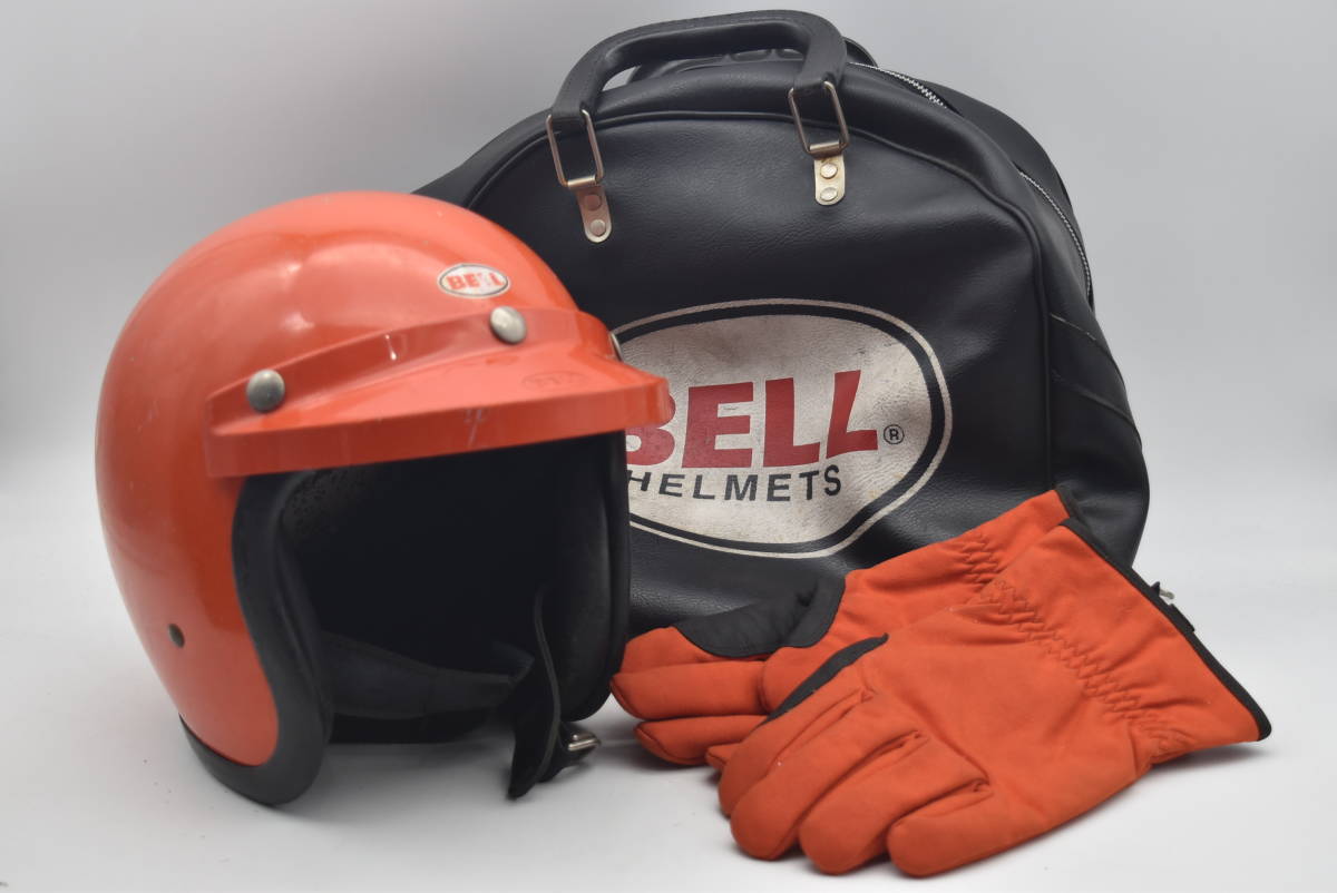 A005【本州送料無料】激レア レトロ ヘルメット BELL 500 TX 1968年