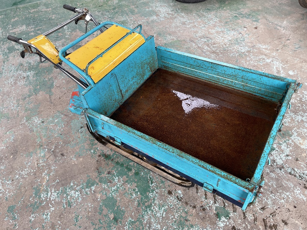 値引き交渉大歓迎 筑水キャニコム BFP402 手動式ダンプ クローラー運搬車