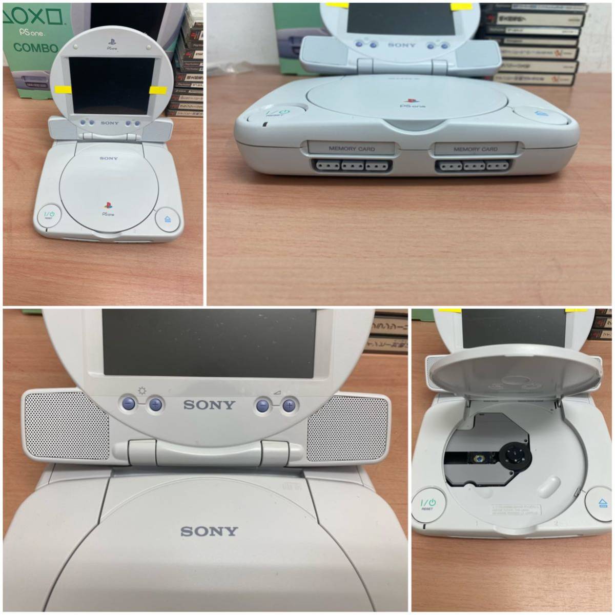 K☆ 動作品 SONY PSone COMBO プレイステーション PlayStation one LCD 