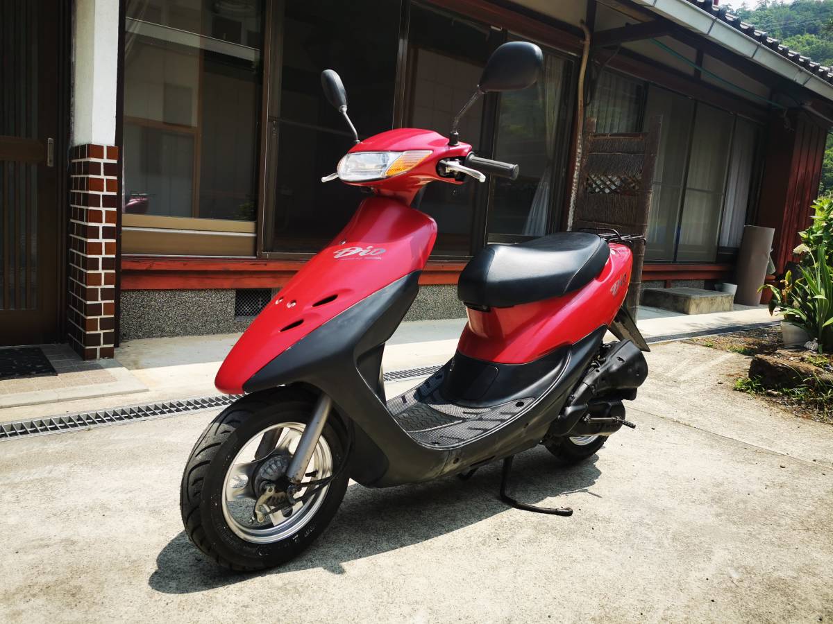 ライブDIO HONDA 実働 ライブディオAF34 実働セル1 HONDA 書類有動画有