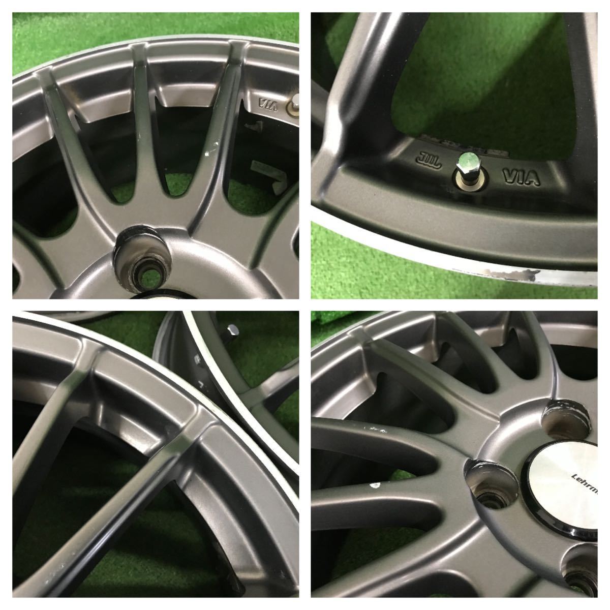 ☆Lehrmeister LM-S レアマイスター 17インチ 100/4H ☆17×7J +48 