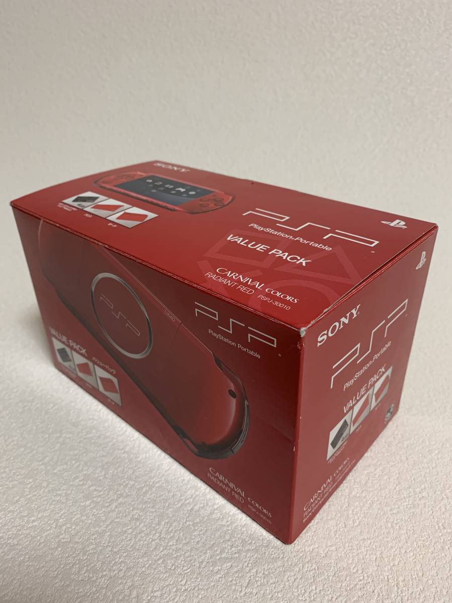  SONY PSP-3000 本体 バリューパック ラディアント レッド(PSP3000シリーズ)｜売買されたオークション情報、yahooの商品情報をアーカイブ公開 - オークファン PSP本体