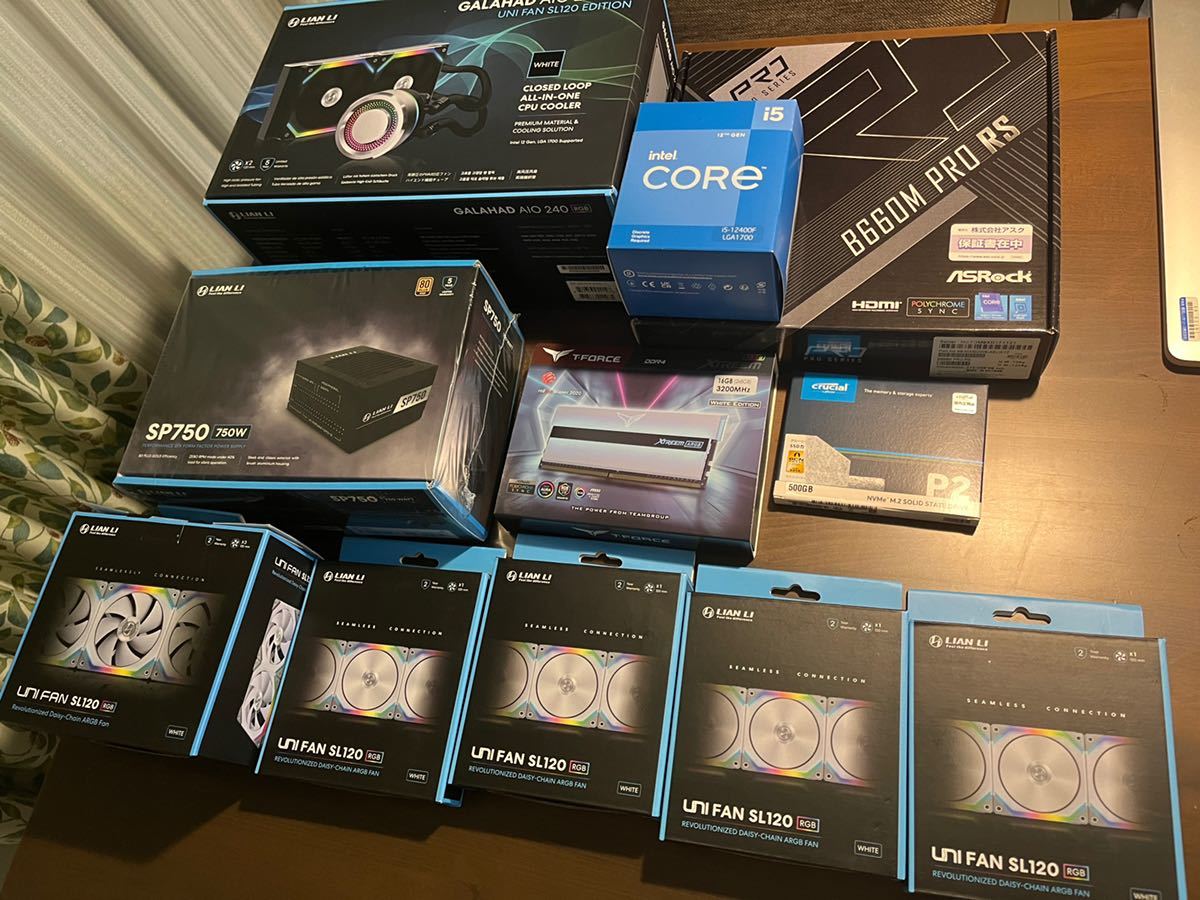 Lianli 12400F RTX3070ti ハイスペック ゲーミングPC(デスクトップ 