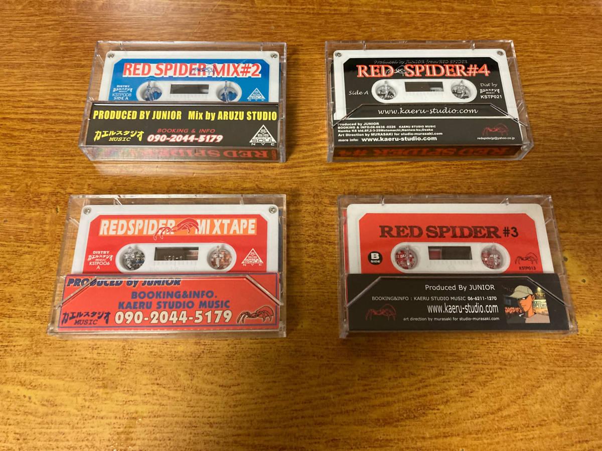 RED SPIDER - MIX TAPE カセットテープの中古品 spider -red 2026年