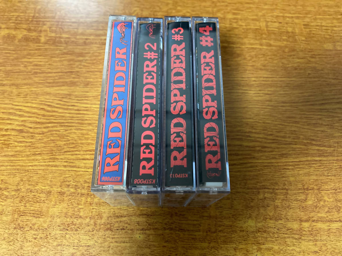 RED SPIDER MIX TAPE 1.2.3.4.5.6 レゲエ テープ RED SPIDER - MIX TAPE カセットテープの中古品 spider -red 2026年
