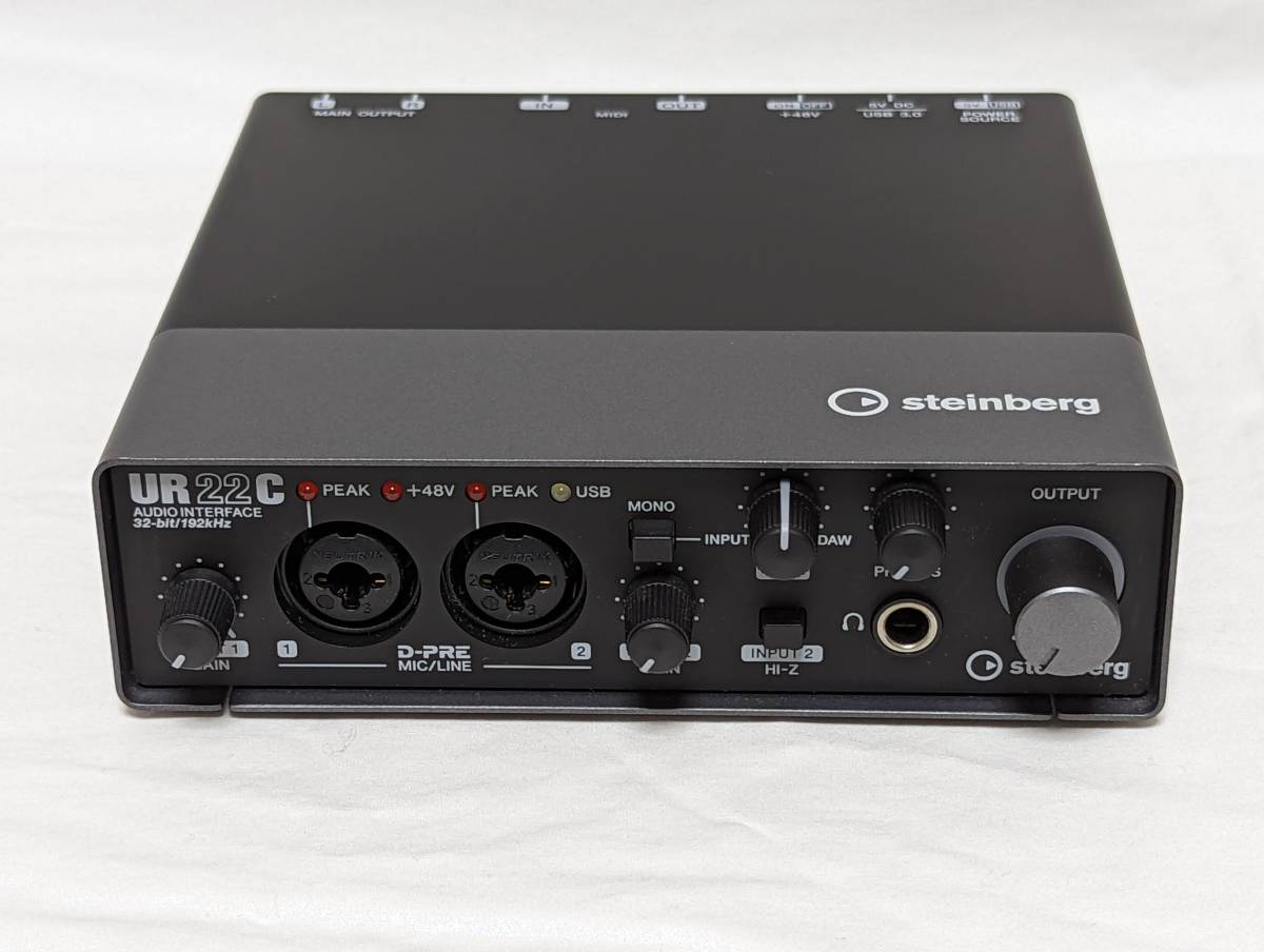 STEINBERG UR22C オーディオインターフェイス UR22C Steinberg STEINBERG UR22C オーディオインターフェイス UR22C Steinberg