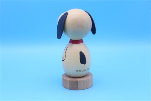 1円☆卯三郎こけし PEANUTS こけし/スヌーピー 木製/日本製/SNOOPY