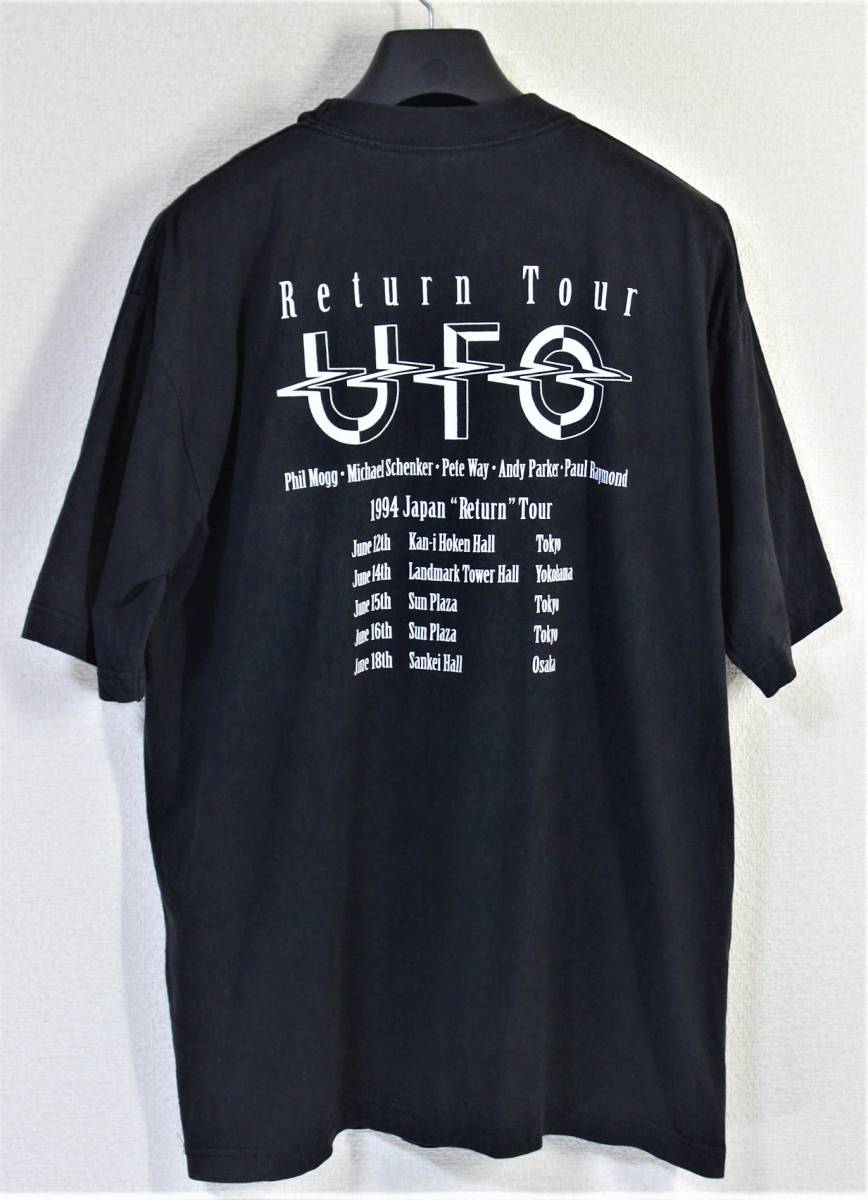 UFO 1994年 Japan Return Tour ロックバンドTシャツ:L マイケル