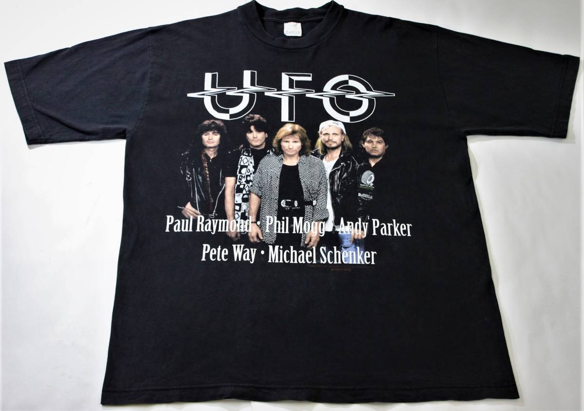 UFO 1994年リターンツアーTシャツ　ヴィンテージ UFO 1994年 Japan Return Tour ロックバンドTシャツ:L マイケル