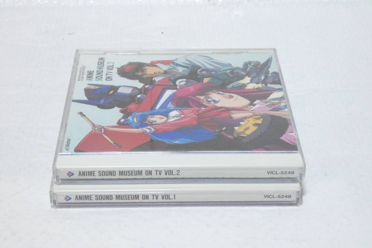 2135T/ディスク美品☆CD アニメ・サウンド・ミュージアム VOL.1＆VOL.2 