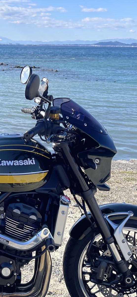 z900rs 使用 Nプロジェクト ブラスター2 ゼファー750ビキニカウル