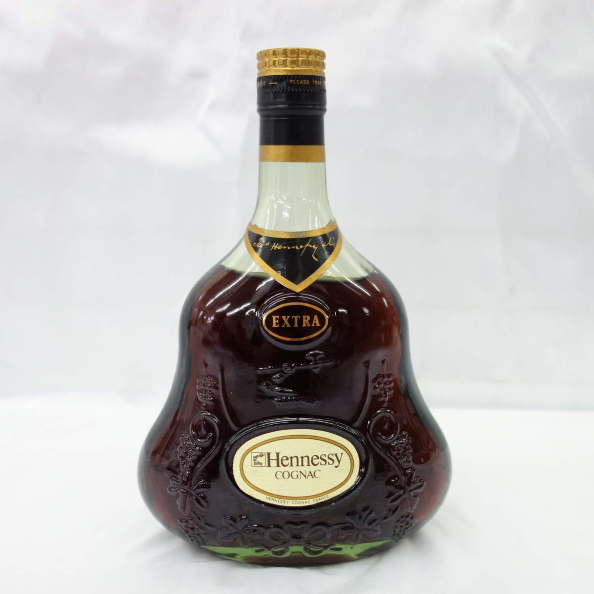 ヘネシーHennessy Extraコニャック金キャップグリーンボトル700ml