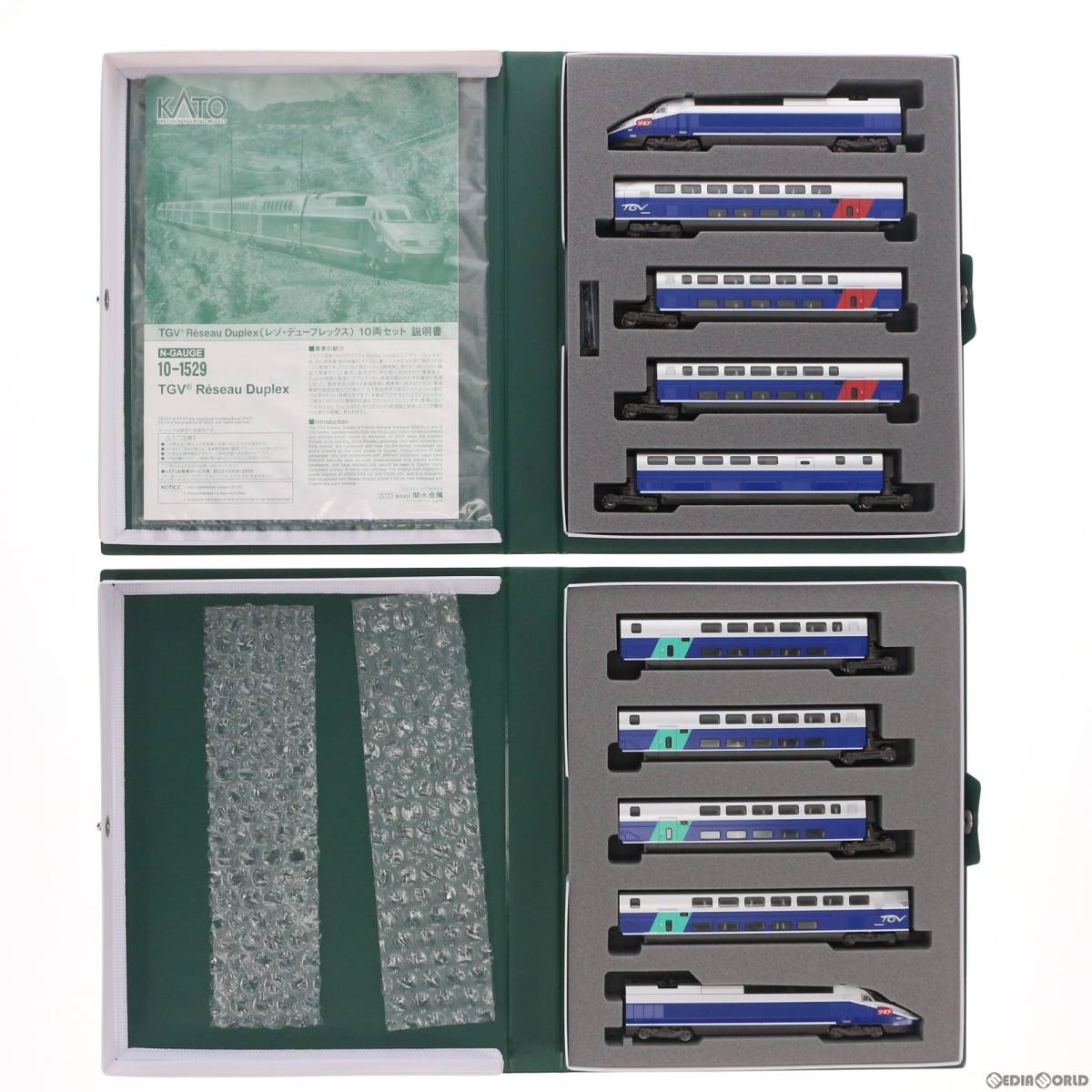 TGV KATO Duplex Reseau Nゲージ 10両セット | Duplex（レゾ