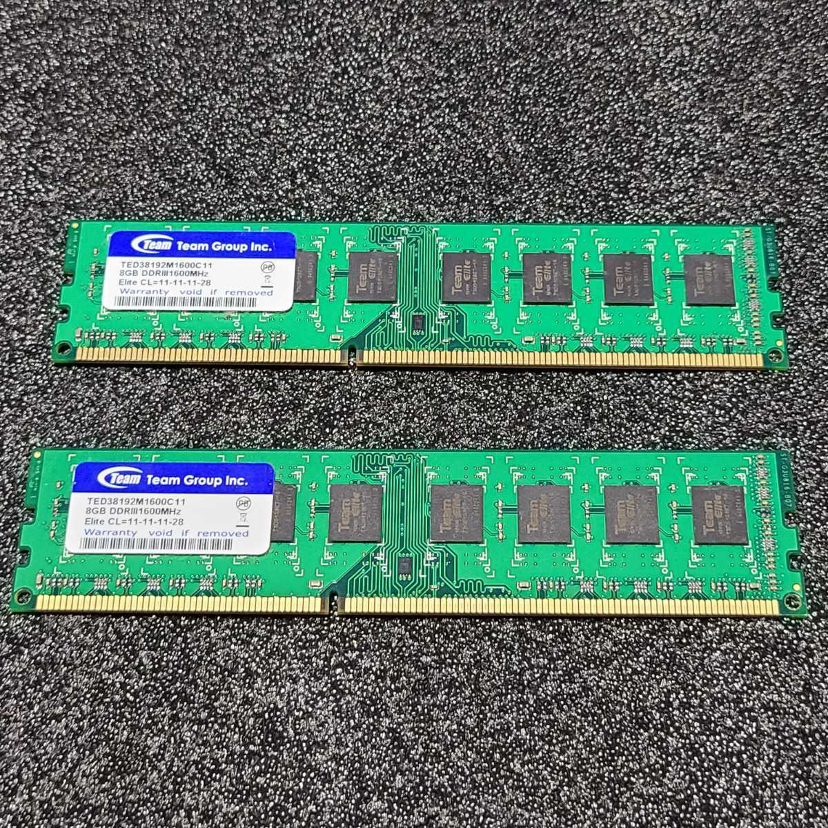16GB TEAMGROUP DDR3 Kit Elite 1600MHz x (2 8GB) 0 DDR3L Assorted 