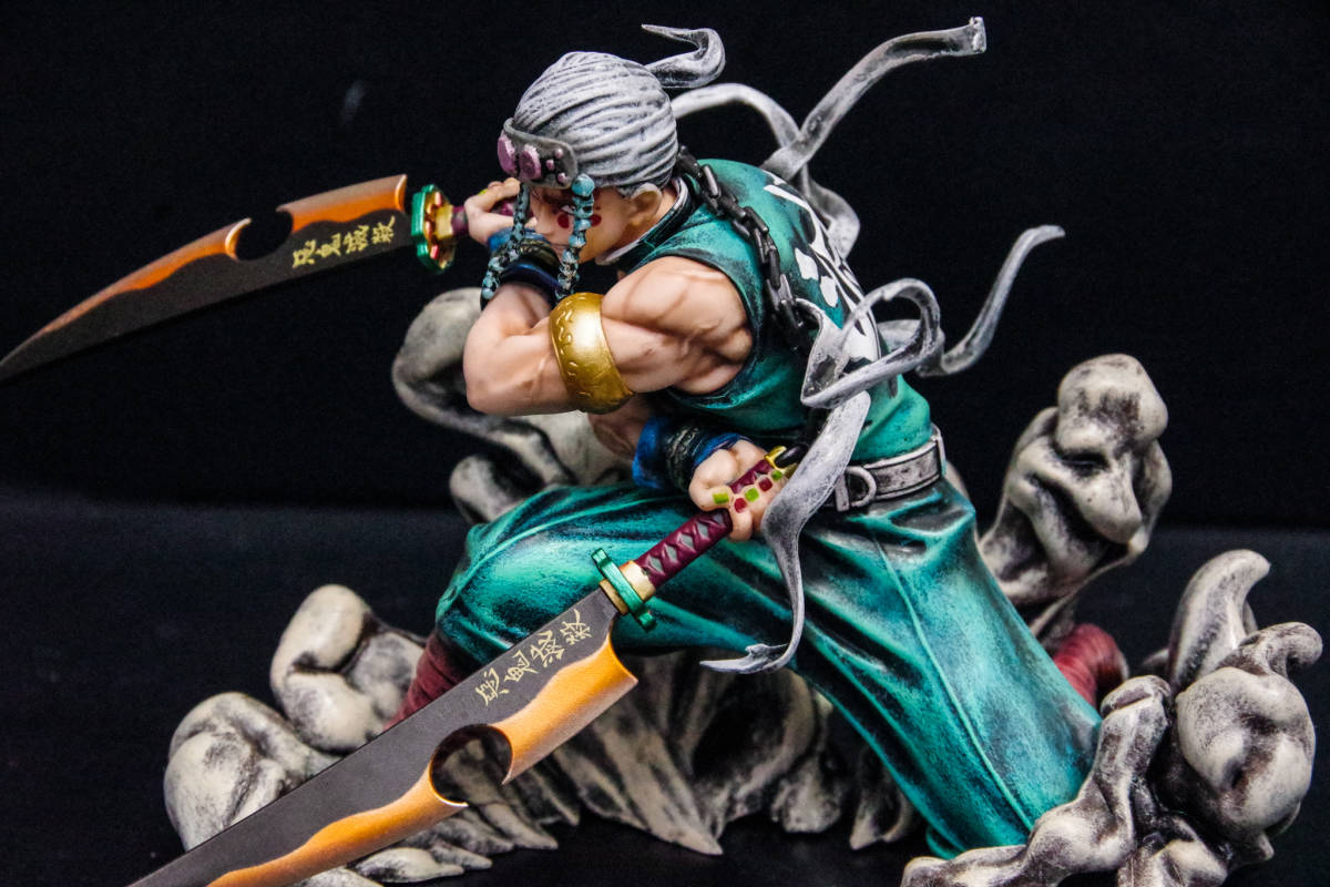 フィギュアーツZERO 竈門炭治郎 -ヒノカミ神楽-エフェクト台座 電飾追加