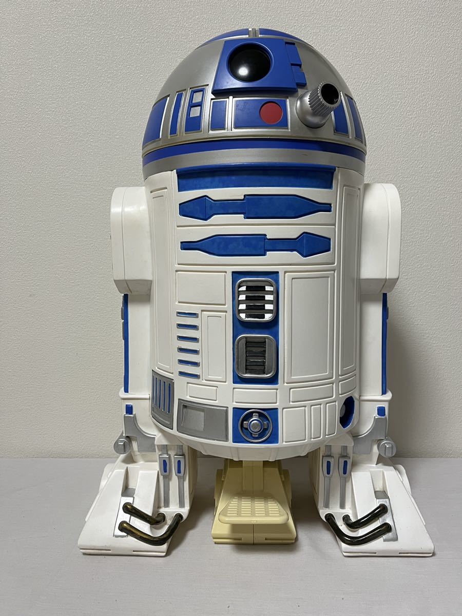 美品・安全配送　STAR WARS R2-D2 フットペダル　ダストボックス 現状品】STAR WARS R2-D2 特大 フットペダル式ゴミ箱 スター・ウォーズ