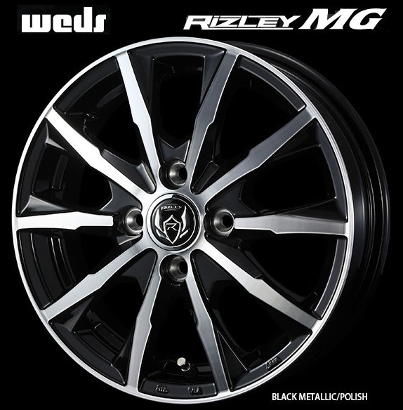  ホイール単品4本SET WEDS ライツレーMG 6.0J+40 4H-100 16インチ ルーミー トール ヤリス アクア ノート スイフト イグニス 等(社外品)｜売買されたオークション情報、yahooの商品情報をアーカイブ公 4穴