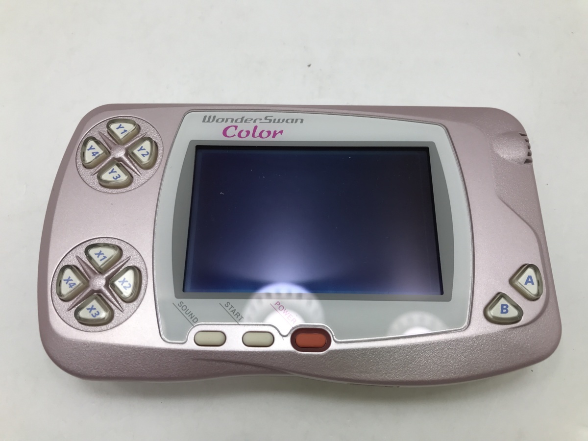 中古】☆ワンダースワンカラー本体 パールピンク ☆動作確認済み 023 