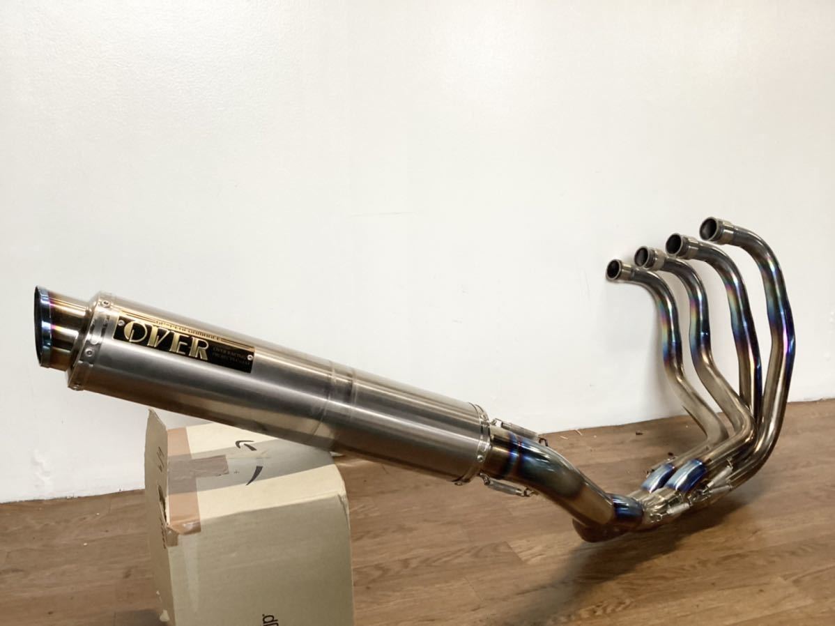 カワサキ ZRX1200DAEG OverRacing オーバーレーシング チタンフルエキ