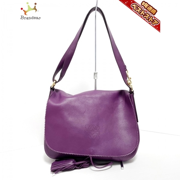 ロエベ LOEWE ショルダーバッグ 315.82.E29 - ナッパレザー パープル 