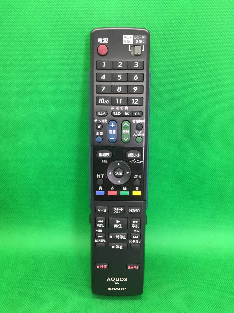 人気セール，限定SALE OK5365 SHARP/シャープ/AQUOS/アクオス/BDレコーダー用リモコン/ BD-HDV22 対応 /GA689PA(リモコン)｜売買されたオークション情報、yahooの商品情報をアーカイブ公開 - オークファン その他