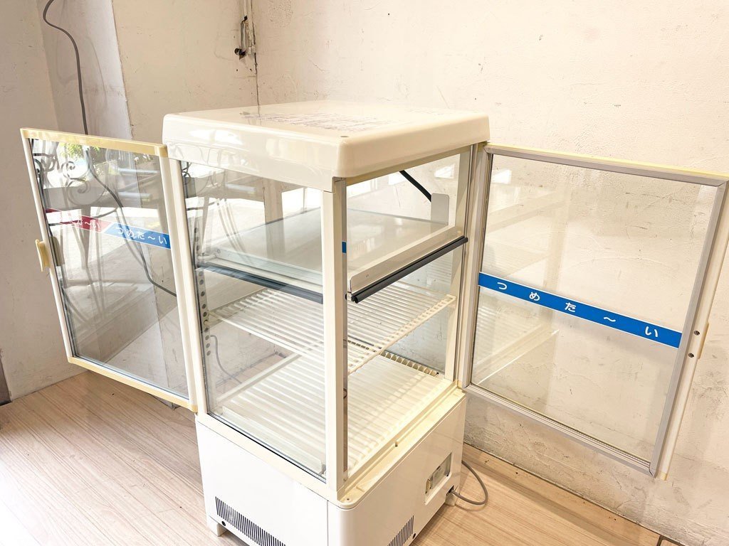 サンデン 冷蔵ショーケース 業務用 SANDEN 4面ガラスショーケース