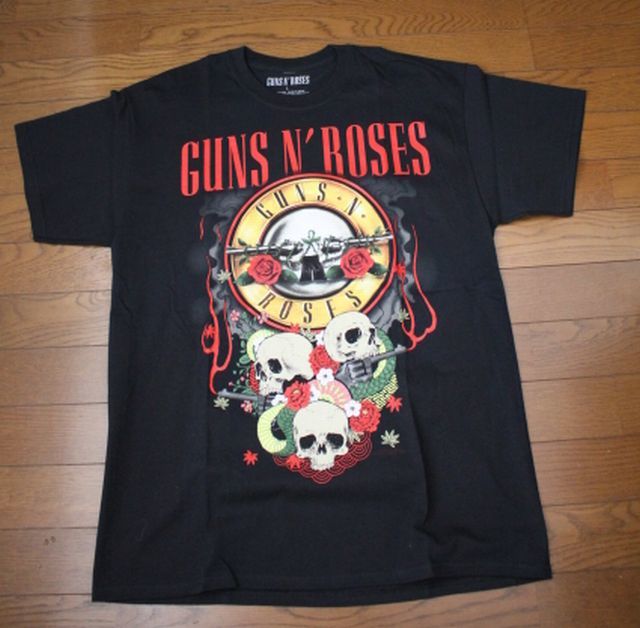 GUNS N' ROSES】ガンズ・アンド・ローゼズ Tシャツ 2017 ジャパン