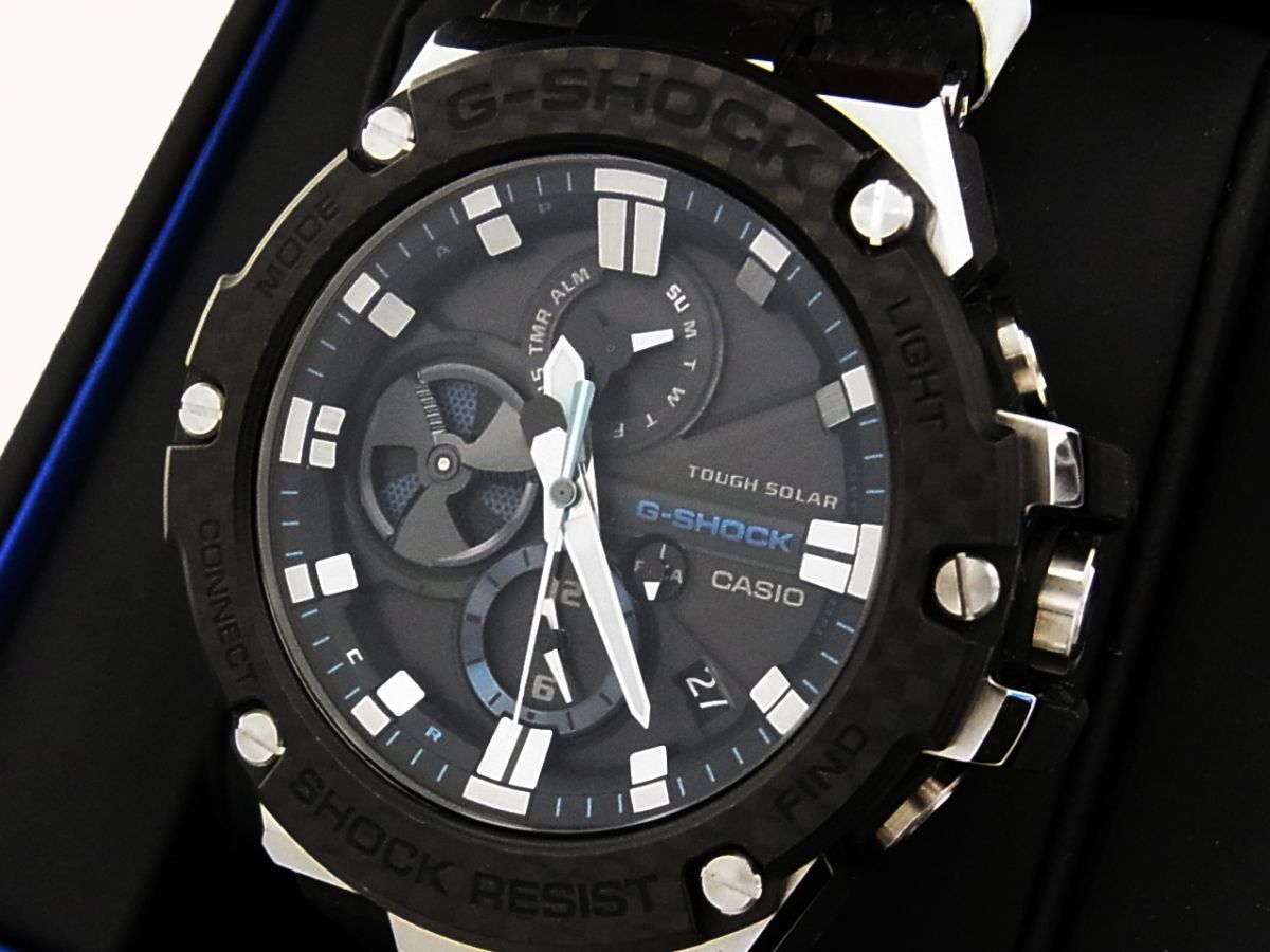 Amazon.com: CASIO G-SHOCK G-Steel GST-B100D-1AJF Mens Japan Import 