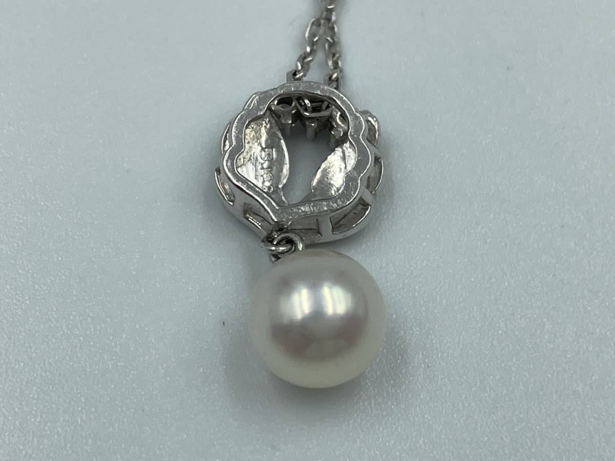 E20568(064)-634/SY30000 MIKIMOTO ミキモト K18 18金 ダイヤ パール 