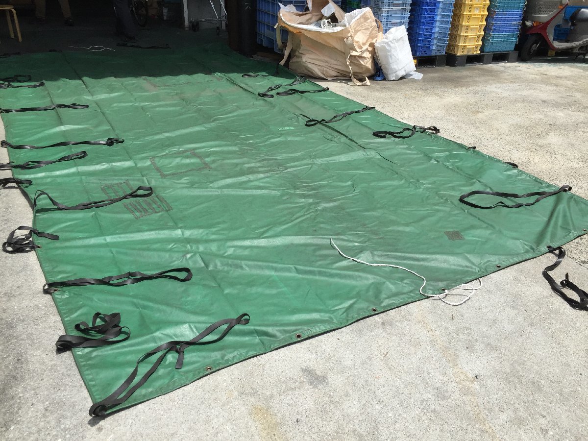 27-822 ☆SS 中古 トラック積荷シート 荷台シート トラックシート 荷台 