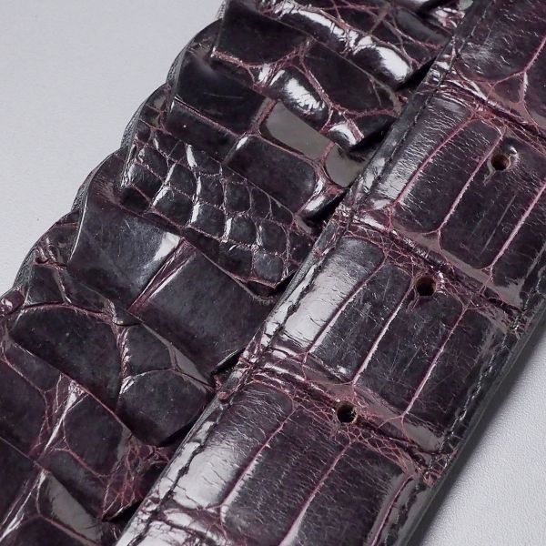 GL0744：メンズ*クロコダイルレザーベルト*本ワニ革ベルト*レザー