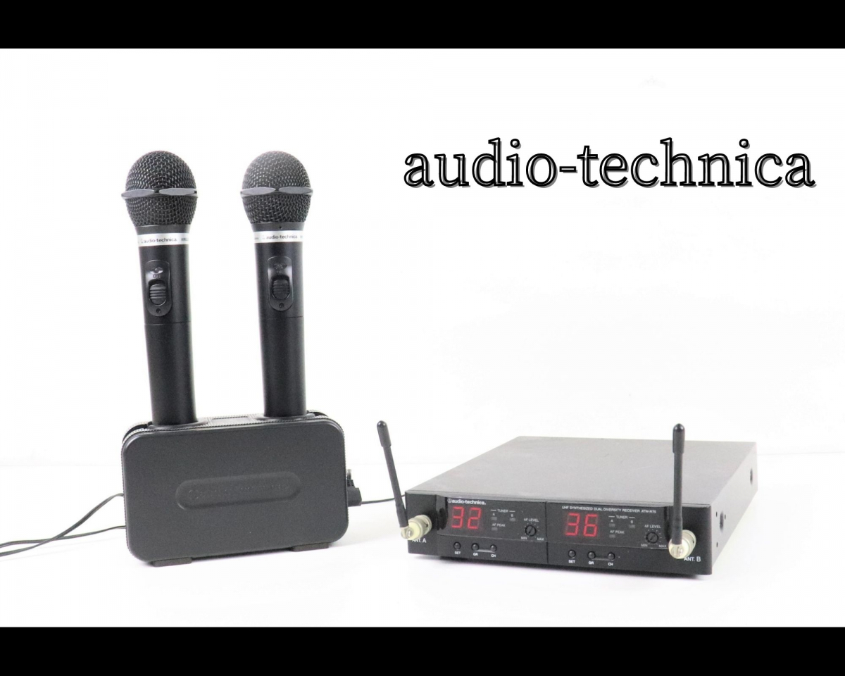 audio-technica ワイヤレスマイクレシーバー ATW-R75 ワイヤレスマイク