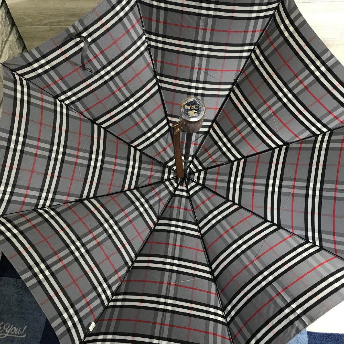 お得，正規品 バーバリー BURBERRY 折り畳み傘 未使用