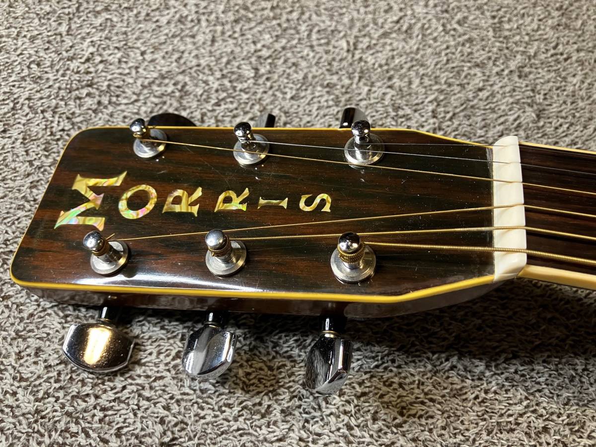 Morris W-60 ハカランダ モーリス SPECIAL 縦ロゴ アコースティック