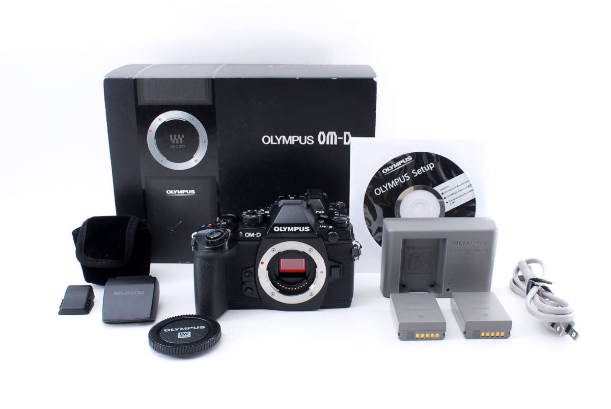 OLYMPUS オリンパス OM-D E-M1 ミラーレス一眼カメラ ボディ ◆付属品多数◆ #6314