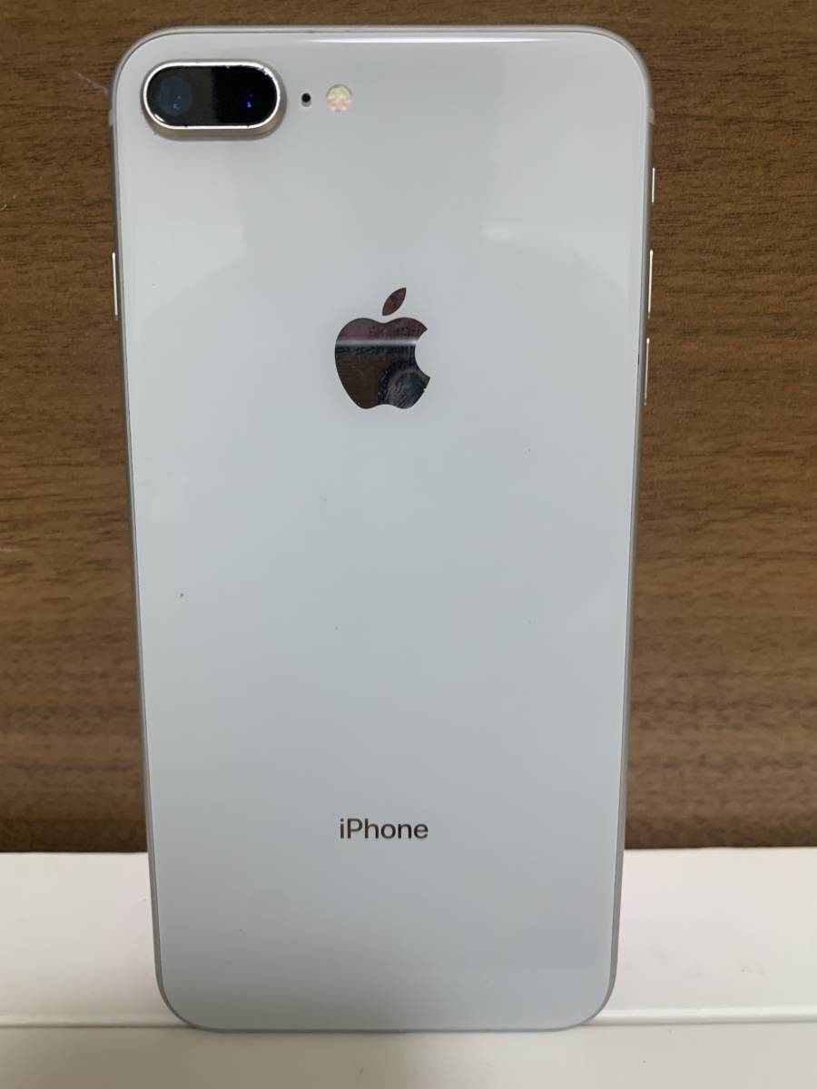 Apple iPhone 8 Plus 64GBシルバー/AU KDDI/SIMロック解除済み(SIM