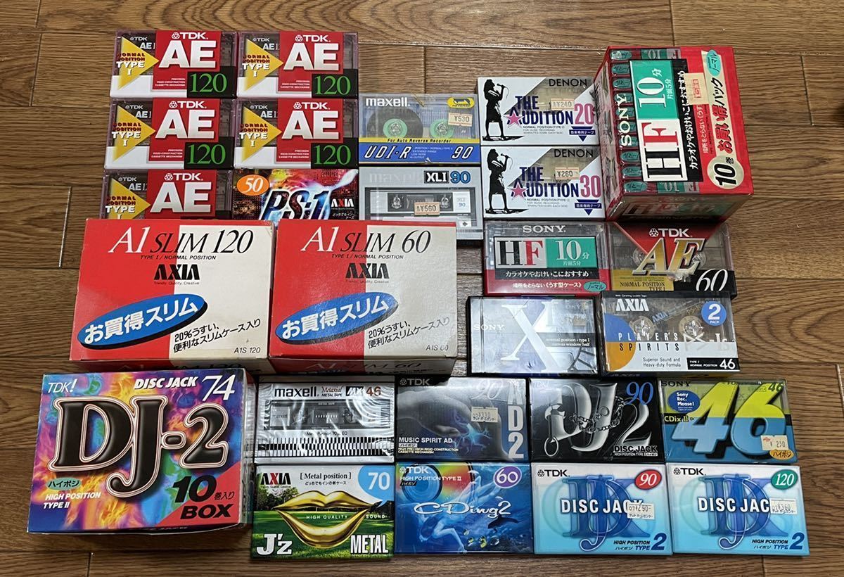 カセットテープ まとめて セット メタルテープ ハイポジ ノーマル