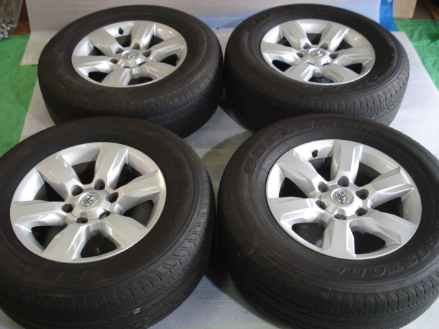 新作入荷，新作 150系 プラド純正 17×7.5 of25 265/65R17 2019年製