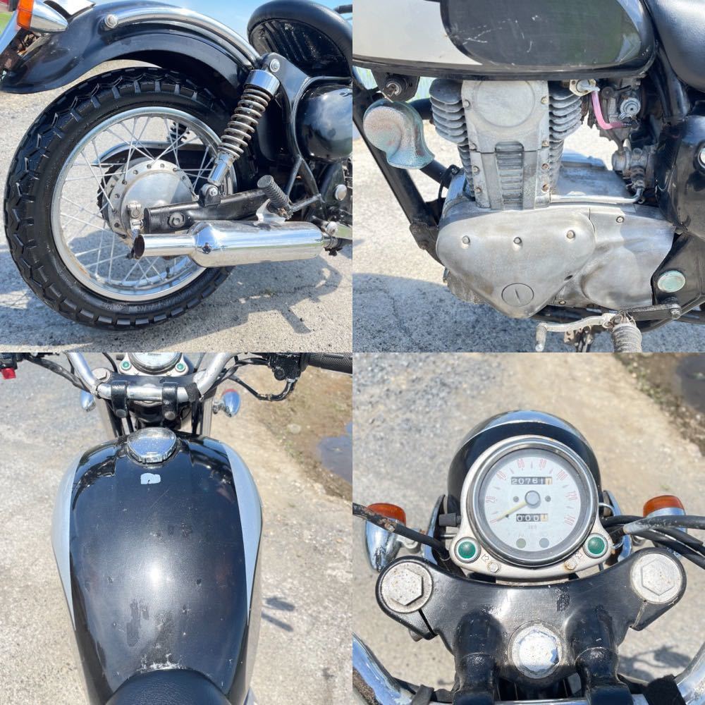 ★ボルティー250　フルカスタム車両！NJ47A　検）グラストラッカー　ST250　エストレヤ ボルティー カフェレーサー カスタム nj47a 自賠責1年半付き 検)グラス