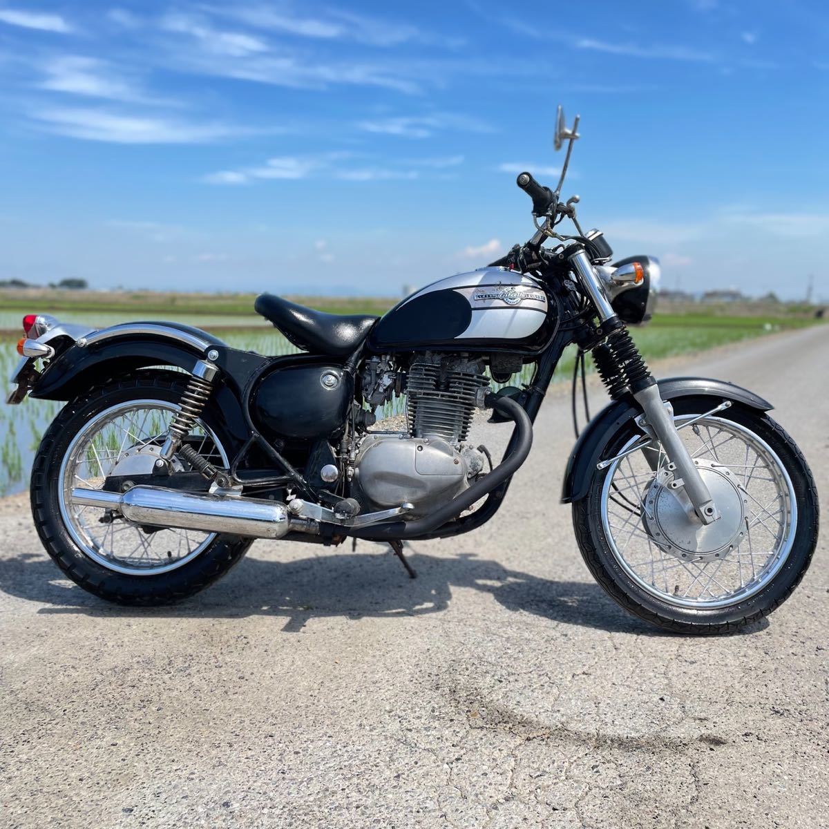 エストレヤ　ミリタリー仕様　福島県　伊達市　グラストラッカー　ボルティ　tr250 エストレヤミリタリー仕様福島県伊達市グラストラッカーボルティtr250