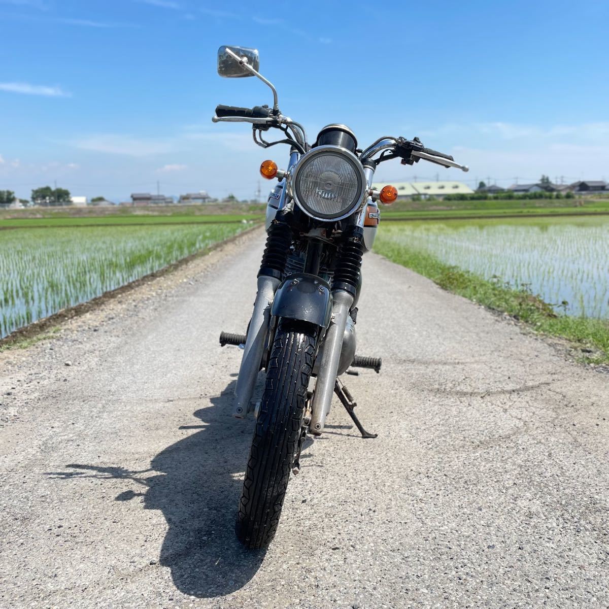 カワサキ 250TR 実働 現状 新品Fタイヤ BJ250F グラストラッカー エストレヤ SR400 エストレヤというスーパースター【後編】～ 厳しくなるばかりな環境諸
