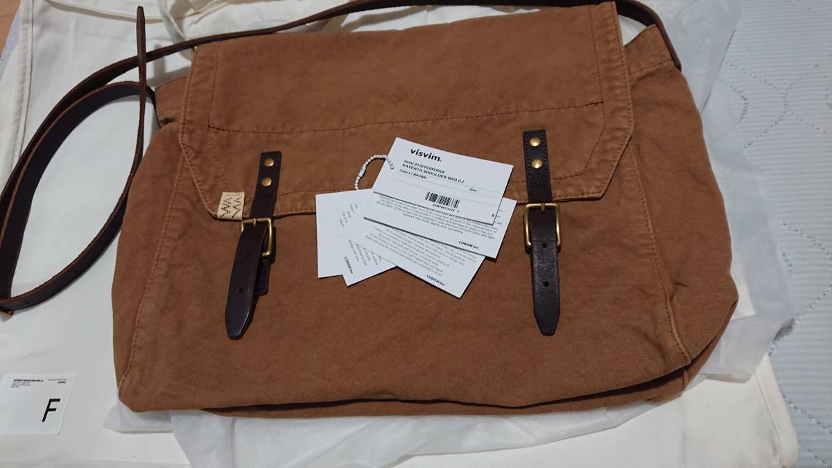 2022新作 VISVIM KAYENTA SHOULDER BAG 【Size L】ict medicine MACRAY  